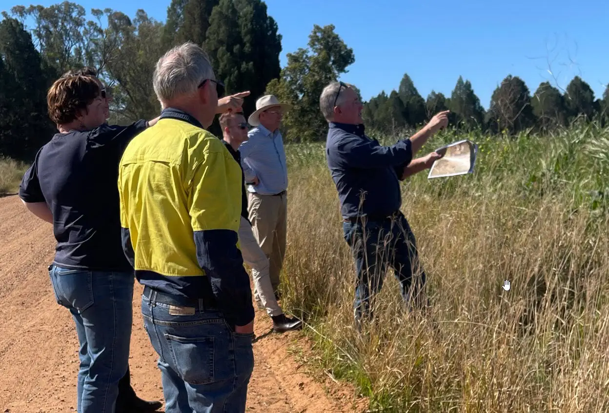 NSW Planning Minister Visits Boree Solar Site